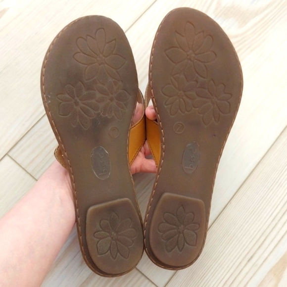 BOC Leather Flipflops - Picture 3 of 3